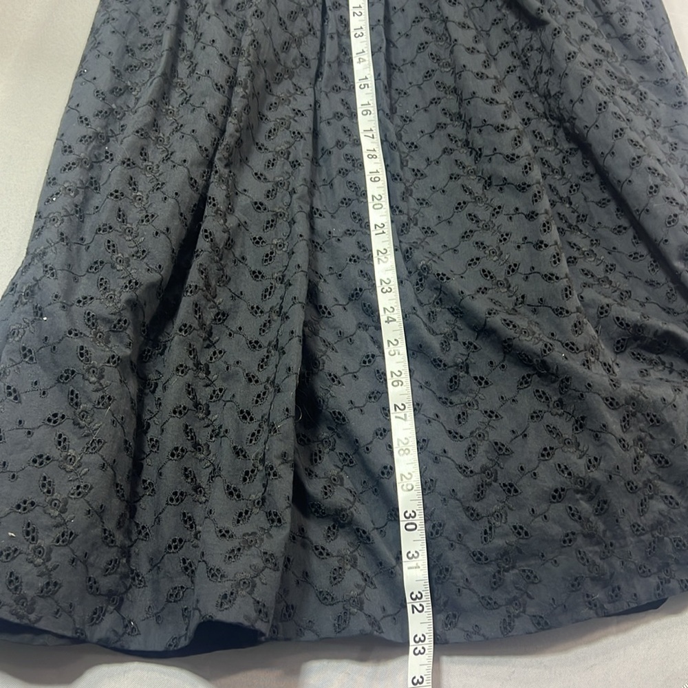 Neiman Marcus black midi skirt size 6 - Picture 5 of 10
